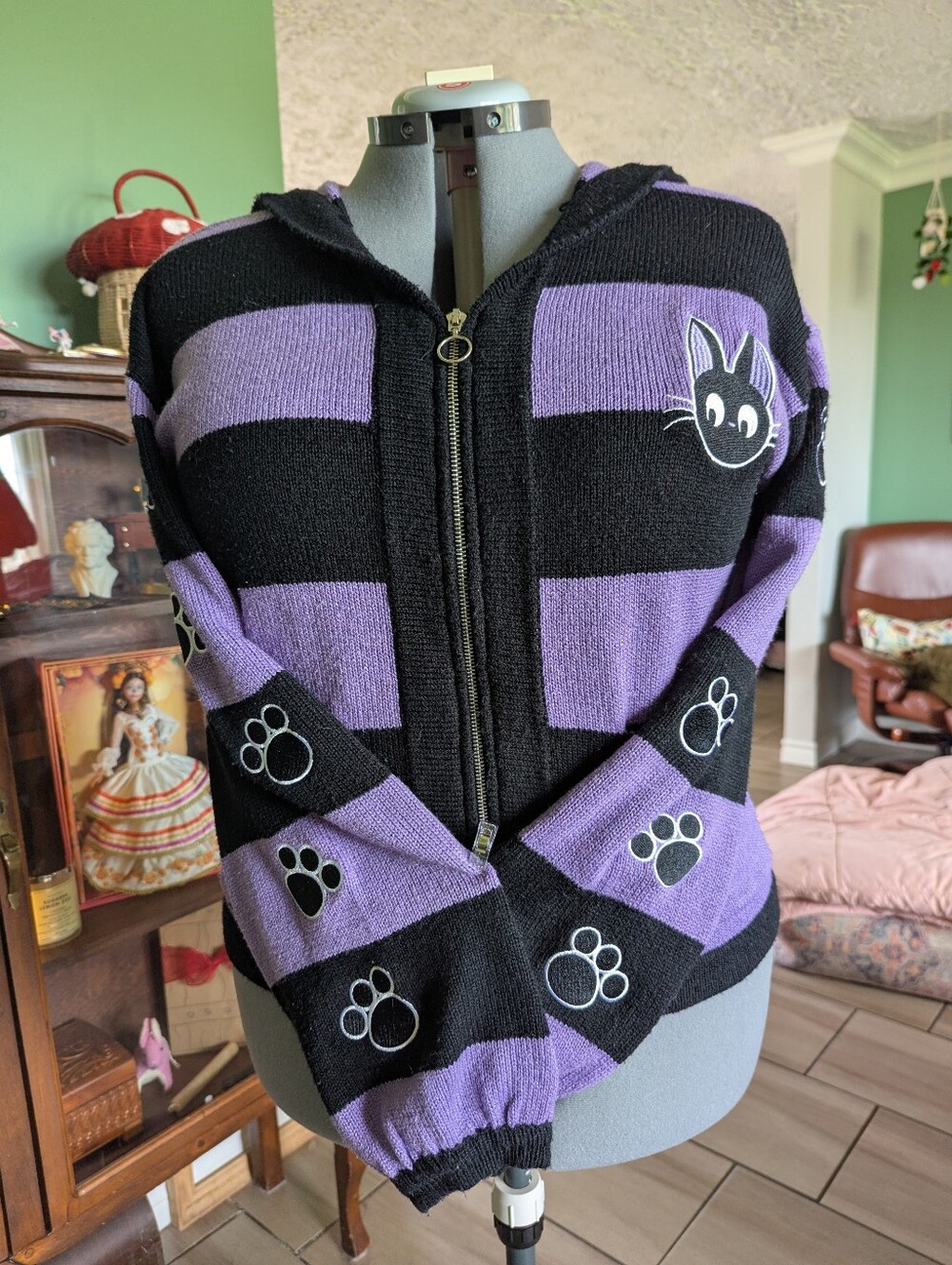 Kiki's Delivery Service Full Zip Cardigan